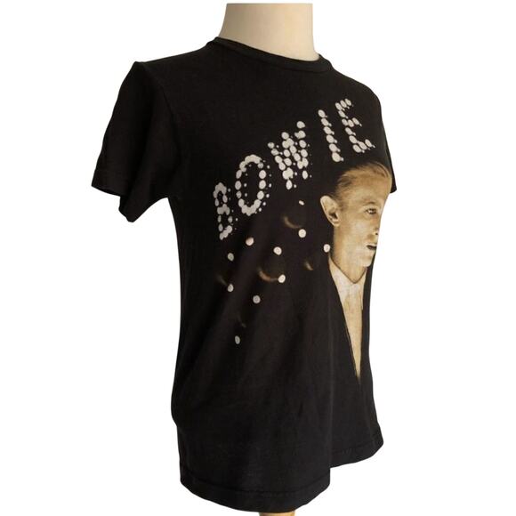 DAVID BOWIE (2016) Official Live Nation Lights Black Tee Size Small - Picture 2 of 5